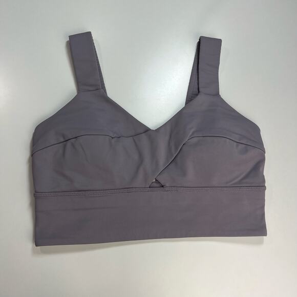 Lululemon Wild Twist Bra Dusty Dawn Size 8 Sports Bra Light Purple - Picture 6 of 12
